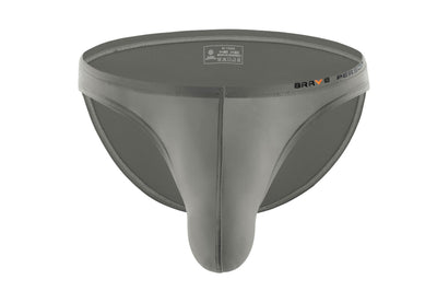 Calzoncillos de Seda de Hielo para Hombre Cintura Baja Color Sólido - Image 11