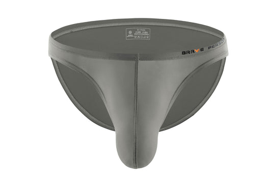 Calzoncillos de Seda de Hielo para Hombre Cintura Baja Color Sólido - Image 11