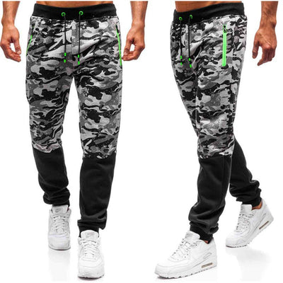 Pantalones Slim Fit Camuflado con Cordones para Hombre - Image 8