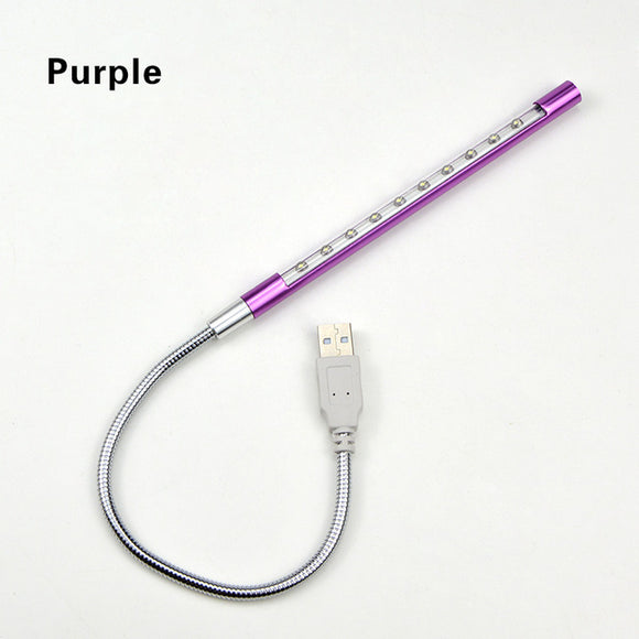 Lámpara LED Nocturna Ultradelgada de Aluminio con Puerto USB