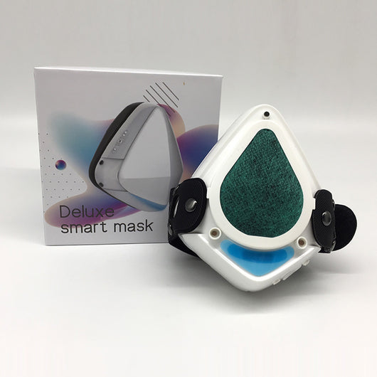 Mascarilla Inteligente Eléctrica con Purificación de Aire y Anti-Niebla - Image 10