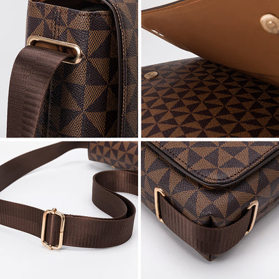 Bolsa de Hombro con Solapa Estilo Europeo y Americano para Hombre - Image 13