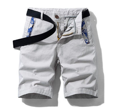 Pantalones Rectos Sueltos de Algodón Puro para Verano - Image 3