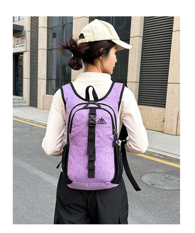 Mochila Casual AZELA Púrpura Ligera, Daypack Multicompartimento con Malla Transpirable - Image 39