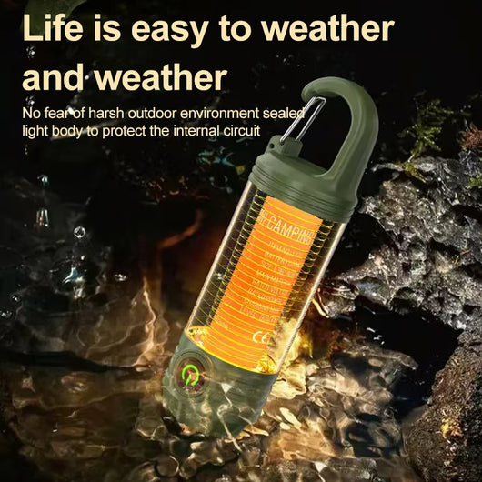 Linterna LED Recargable Multifuncional para Camping y Ciclismo Nocturno - Image 2