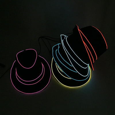 Sombrero Fedora Luminoso Estilo Británico