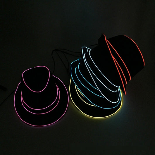 Sombrero Fedora Luminoso Estilo Británico