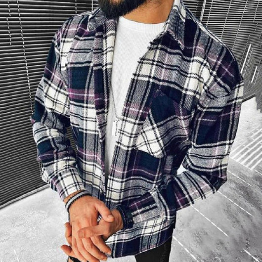 Camisa Estampada con Solapa y Mangas Largas - Image 7
