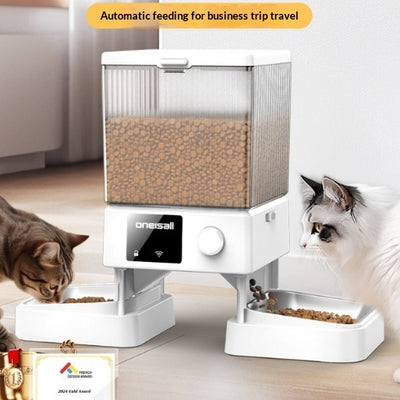 Comedero Automático Inteligente para Gatos con Doble Recipiente y Control por Temporizador Visual - Image 6