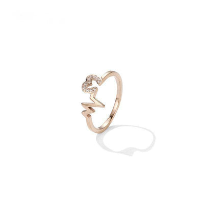 Anillo de Amor Geométrico con Perla de Lujo - Image 8