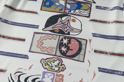Sudadera Estampada a Rayas Falsa Dos Piezas - Look Trendy para Parejas, Hombres y Mujeres - Image 19