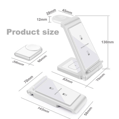 Cargador Inalámbrico 3 en 1 Plegable 15W - Portátil y Multidispositivo - Image 12