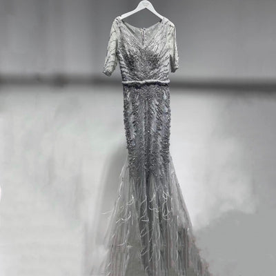 Vestido de Noche Sirena para Boda - Elegancia Sofisticada - Image 19
