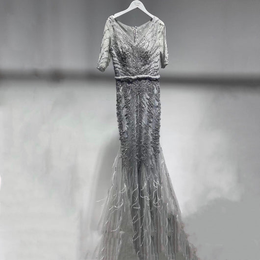 Vestido de Noche Sirena para Boda - Elegancia Sofisticada - Image 19