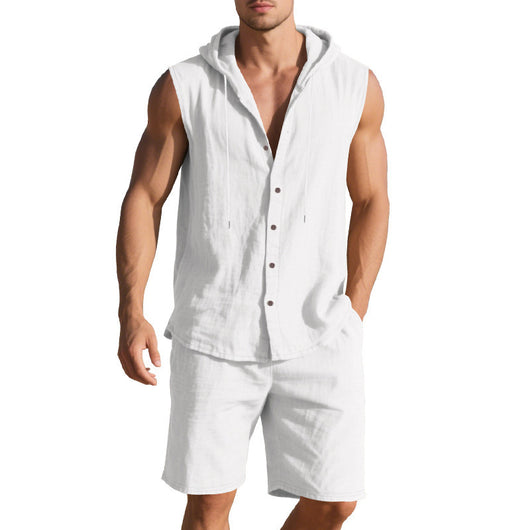 Conjunto de Bermudas y Camiseta sin Mangas para Hombre - Image 23