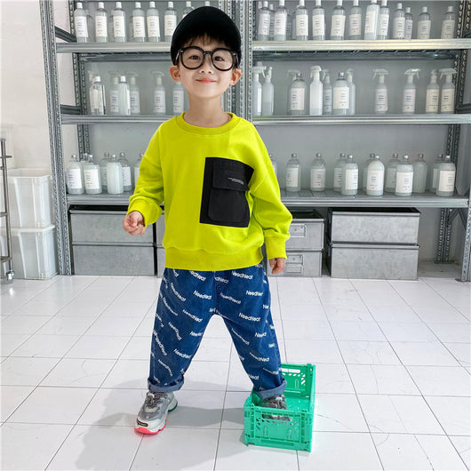 Suéter de trabajo con bolsillos para niños - Colección otoño - Image 11