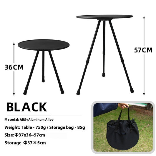 Mesa Plegable Redonda Portátil para Camping y Picnic - Image 5