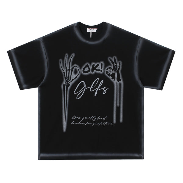 Camiseta Oversize Unisex de Manga Corta - Estilo Urbano para Parejas