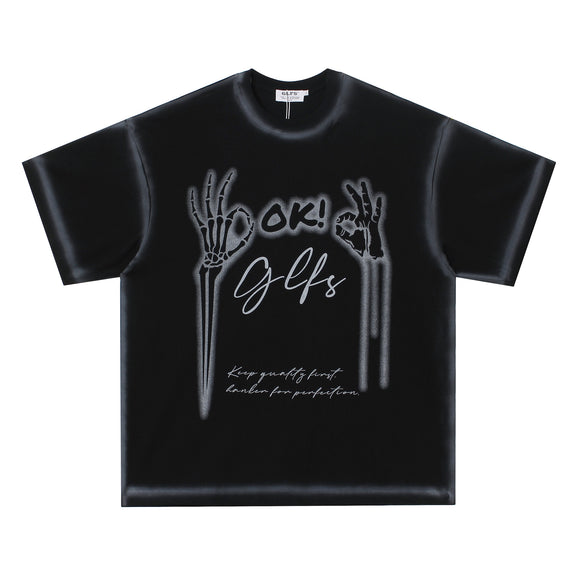 Camiseta Oversize Unisex de Manga Corta - Estilo Urbano para Parejas
