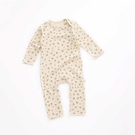 Mameluco de Algodón con Mangas Largas para Bebés y Niños Pequeños - Image 3