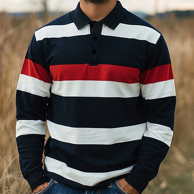 Camisa Casual Slim Fit con Estampado 3D y Cuello Solapa - Image 18