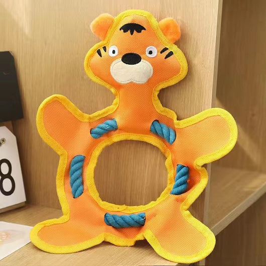 Juguete de Peluche para Perros y Gatos - Hueso Resistente a Mordidas con Sonido - Image 8