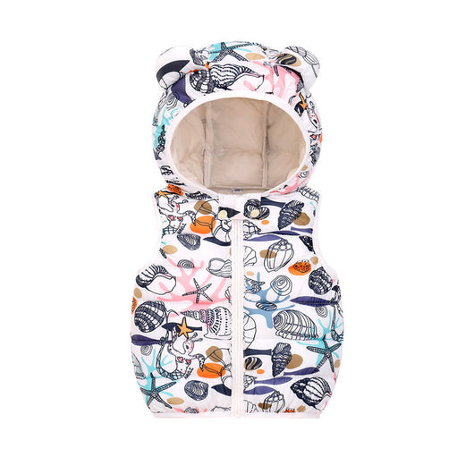 Sudadera Infantil con Capucha y Estampado de Caballo en Algodón Plumón - Image 2