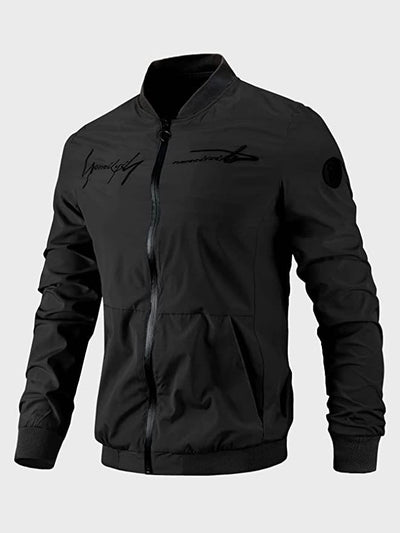 Chaqueta Vintage con Estampado para Hombre - Image 6