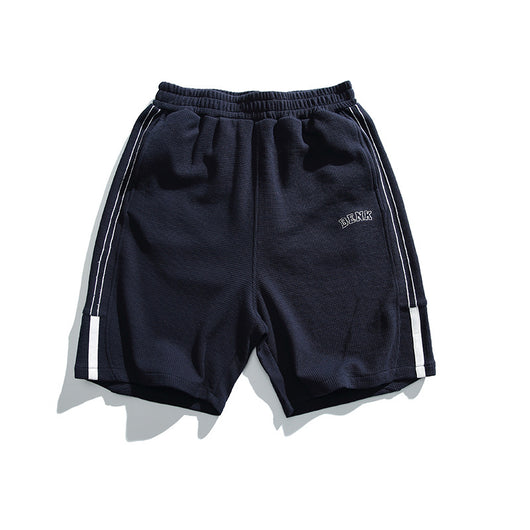 Shorts Sueltos Cuadriculados Beige Estilo Japonés - Cómodos y Versátiles - Image 4