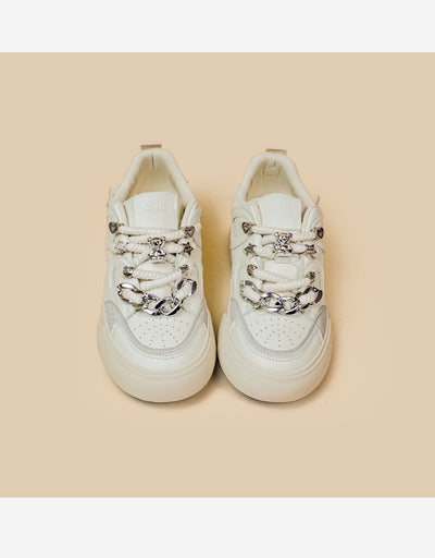 Tenis Blancos Casuales para Mujer - Diseño Minimalista - Image 13
