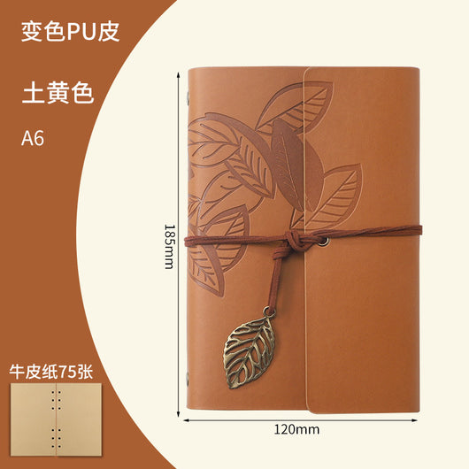 Cuaderno de Viaje Hojas Sueltas Vintage - Diario Creativo Zhiqiu - Image 42