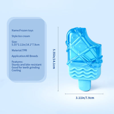Paletas Refrescantes para Perros - Juego de Juguetes Masticables con Gel Refrigerante - Image 3