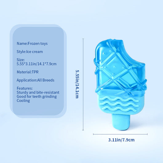 Paletas Refrescantes para Perros - Juego de Juguetes Masticables con Gel Refrigerante - Image 3