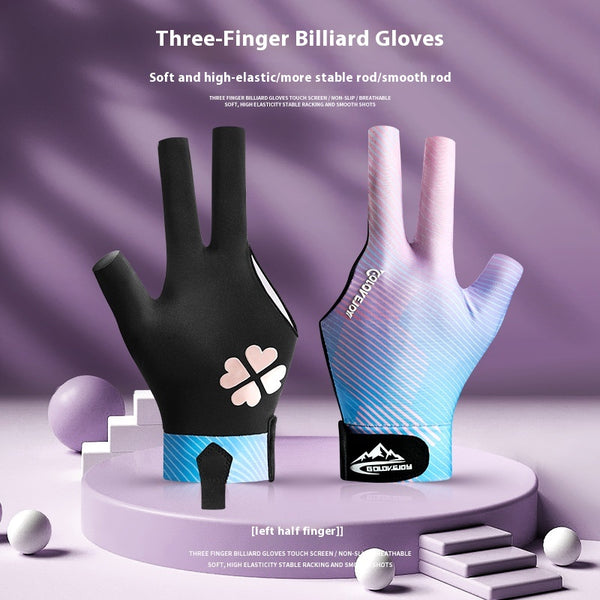 Guantes de Billar Elásticos, Ligeros y Transpirables