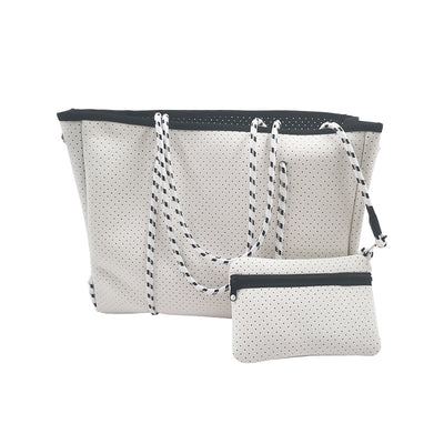 Bolsa de Playa Neopreno Perforado con Compartimentos - Image 7