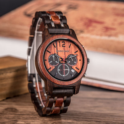 Reloj Casual de Madera para Hombre - Image 39