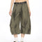 Shorts de Trabalho Feminino Vintage Tingido Artesanalmente