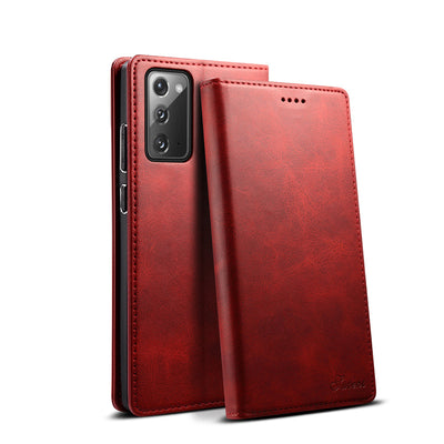 Funda de Cuero para Celular con Soporte Magnético Adhesivo - Image 6
