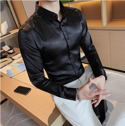 Camisa Manga Larga para Hombre Primavera - Tela Suave Premium - Image 7