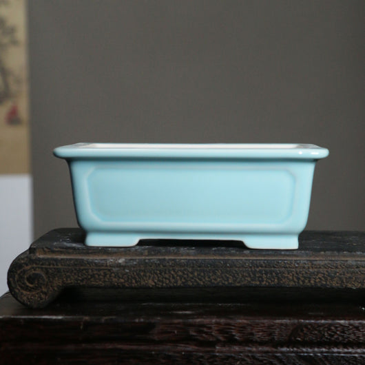 Maceta Rectangular de Cerámica Arena Púrpura - Image 6