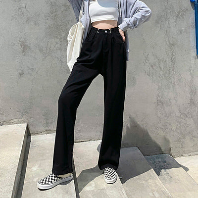 Pantalón Ancho de Tiro Alto con Hebilla Ajustable - Image 12