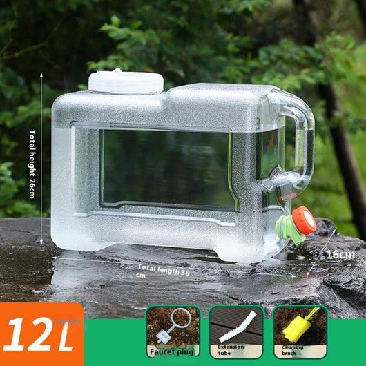 Cubo de Agua Portátil con Grifo para Camping y Viajes - Image 8