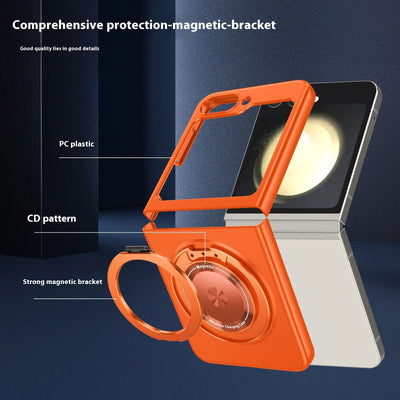 Funda Magnética Giratoria 360° para Samsung Galaxy Z Flip6 con Soporte Plegable - Image 9