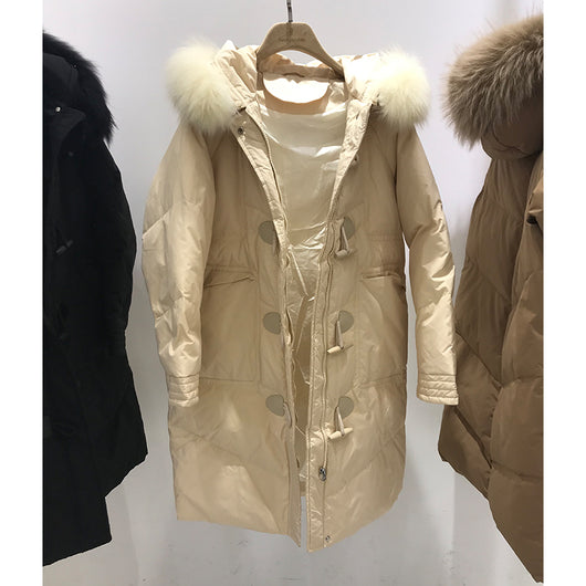 Chaqueta de Plumas de Pato Blanco Premium - Image 4