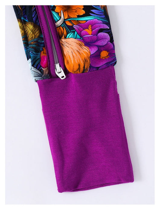 Pijama Enterizo para Bebé con Cierre Doble y Botines Integrados - Image 9