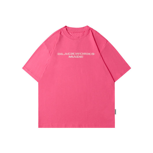 Playera Estampada de Letras Cuello Redondo Manga Corta - Image 9