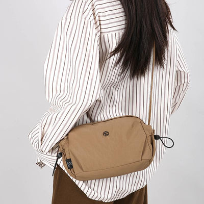 Bolso Bandolera Multicompartimento Nylon Ligero para Mujer - Viajes y Uso Diario - Image 4