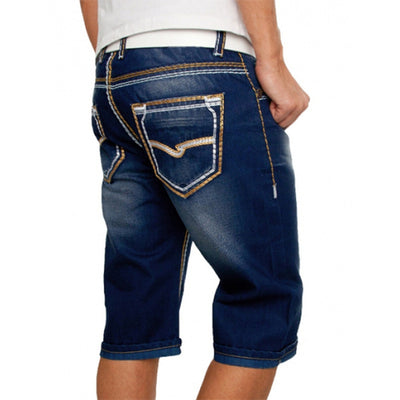 Pantalones de Mezclilla Casual para Hombre con Bolsillos Funcionales - Estilo Europeo y Americano - Image 12