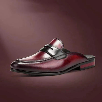 Zapatos Casuales de Cuero para Hombre - Diseño Versátil con Puntera Pronunciada - Image 15