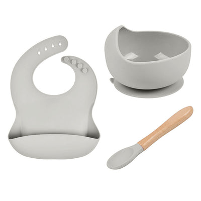 Set Completo de Plato, Tazón y Cuchara de Silicona para Bebé - Image 6